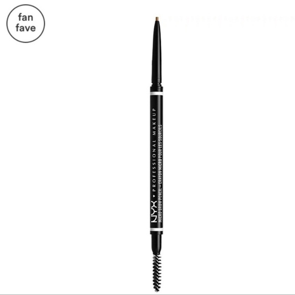 NYX Micro Brow Pencil NEW Blonde Eyebrow Defining Crayon Dual Sided NIB - Picture 3 of 8